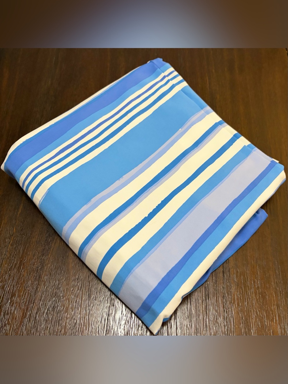J. McLaughlin Sleeveless Sophia Dress Catalina Cloth Blue Stripe Print Sheath - Picture 10 of 10